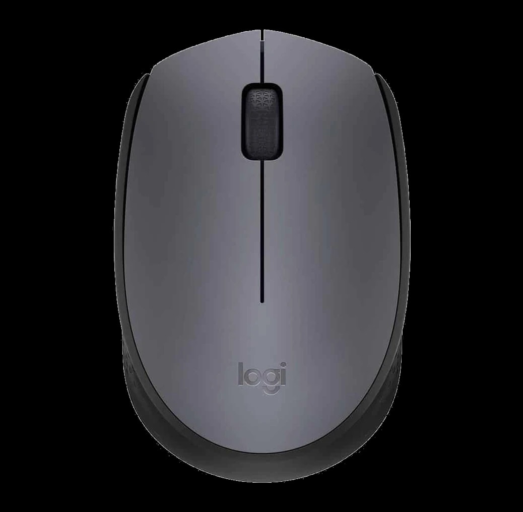 Logitech M171 Wireless Mouse (Grey)