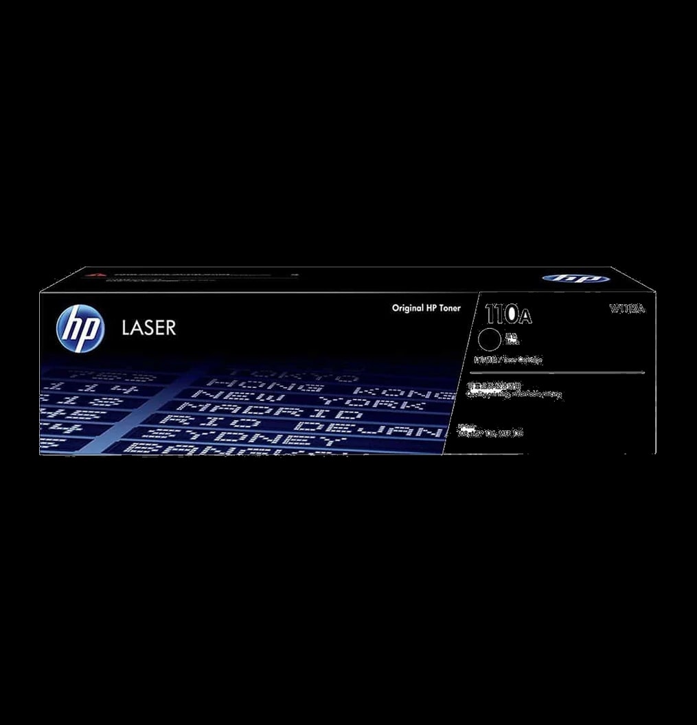 HP 110A Black Toner Cartridge (W1112A)