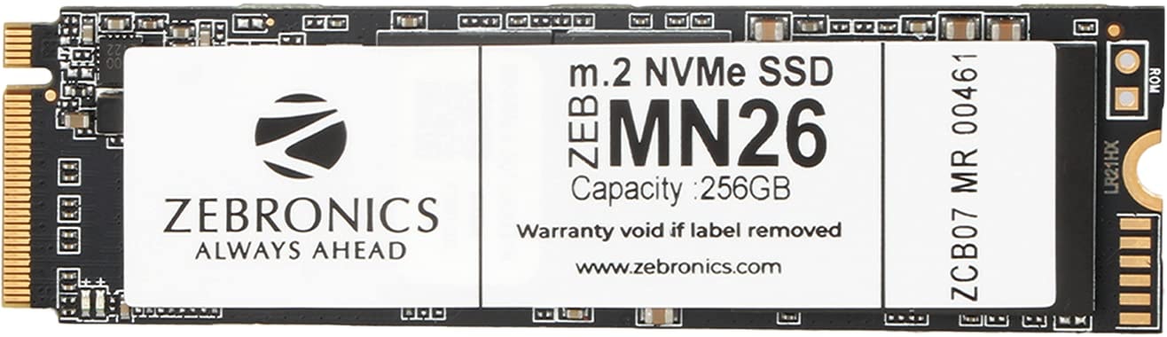 SSD 256GB NVME Zebronics (ZEB-MN26)