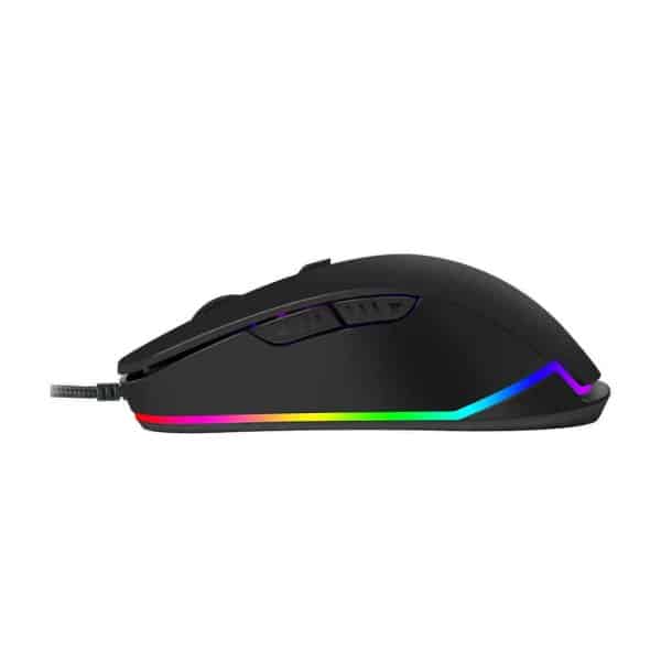 Ant Esports GM100 RGB Optical Wired Gaming Mouse | 4800 DPI for FPS and MOBA Games – Black - Image 3