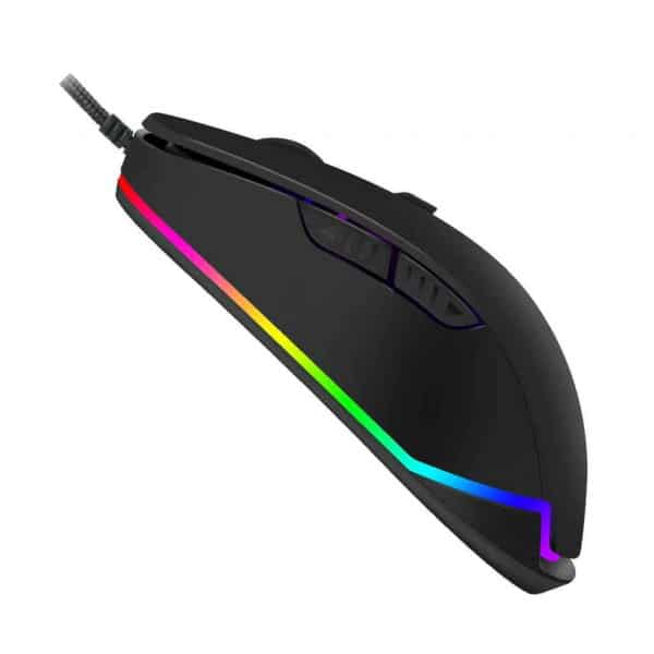 Ant Esports GM100 RGB Optical Wired Gaming Mouse | 4800 DPI for FPS and MOBA Games – Black - Image 6