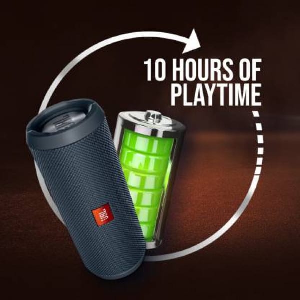 JBL Flip Essential IPX7 Waterproof 16 W Bluetooth Speaker  (Grey, Stereo Channel) - Image 3