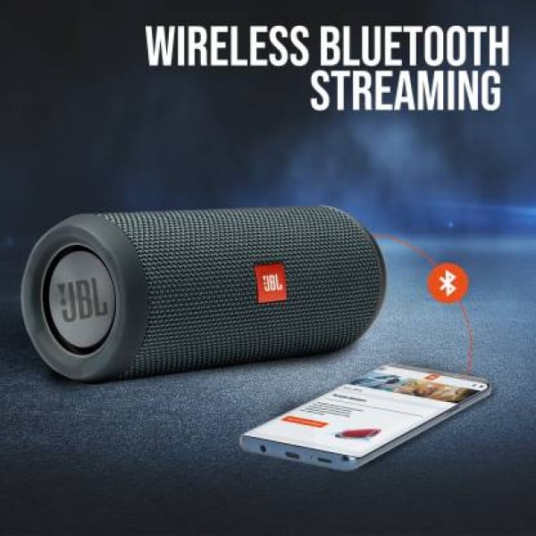JBL Flip Essential IPX7 Waterproof 16 W Bluetooth Speaker  (Grey, Stereo Channel) - Image 5