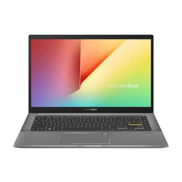 ASUS VivoBook S S14 Intel Core i5-1135G7 11th Gen, 14-inch FHD Thin and Light Laptop (8GB RAM/512GB SSD + 32GB Optane Memory/Windows 10/Office 2019/Iris Xᵉ Graphics/Indie Black/1.4 Kg), S433EA-AM501TS
