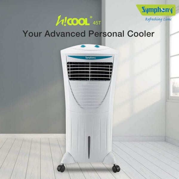 Symphony HiCOOL 45T Personal Air Cooler - 45-litres - Image 2
