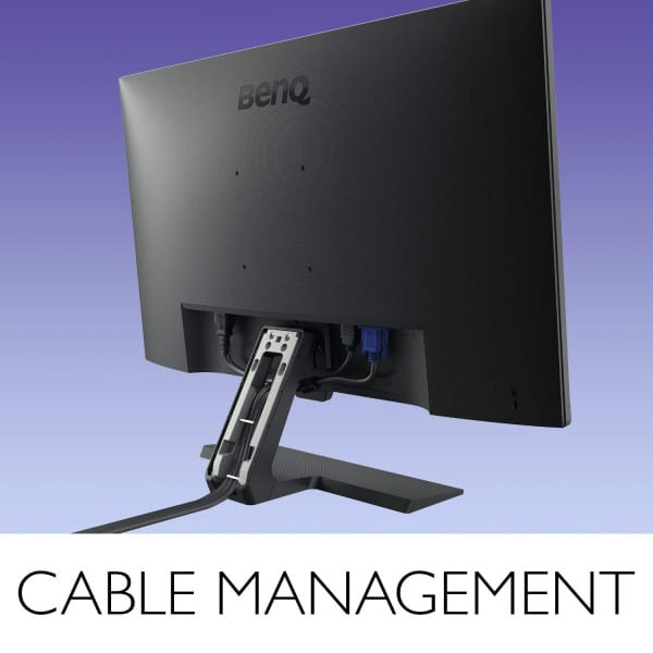 BenQ 24-inch Eye Care Monitor, IPS Panel with Height Adjustment, Built-in Speakers, HDMI, Display Port, Eye-Care Technology - GW2480T (Black) - Image 6