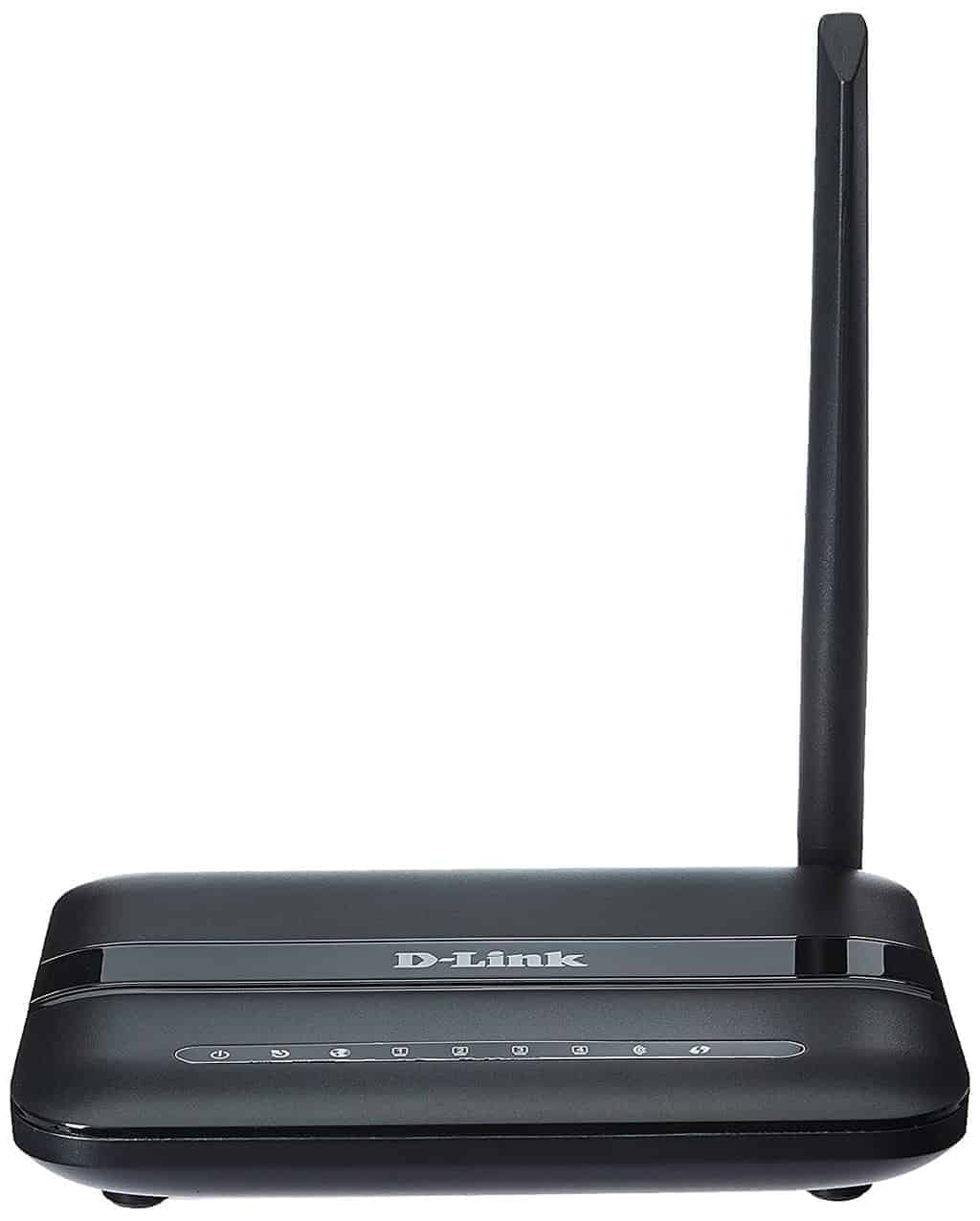 D-Link DSL-2730U Wireless-N 150 ADSL2+ 4-Port Router (Black) – DATAMATION