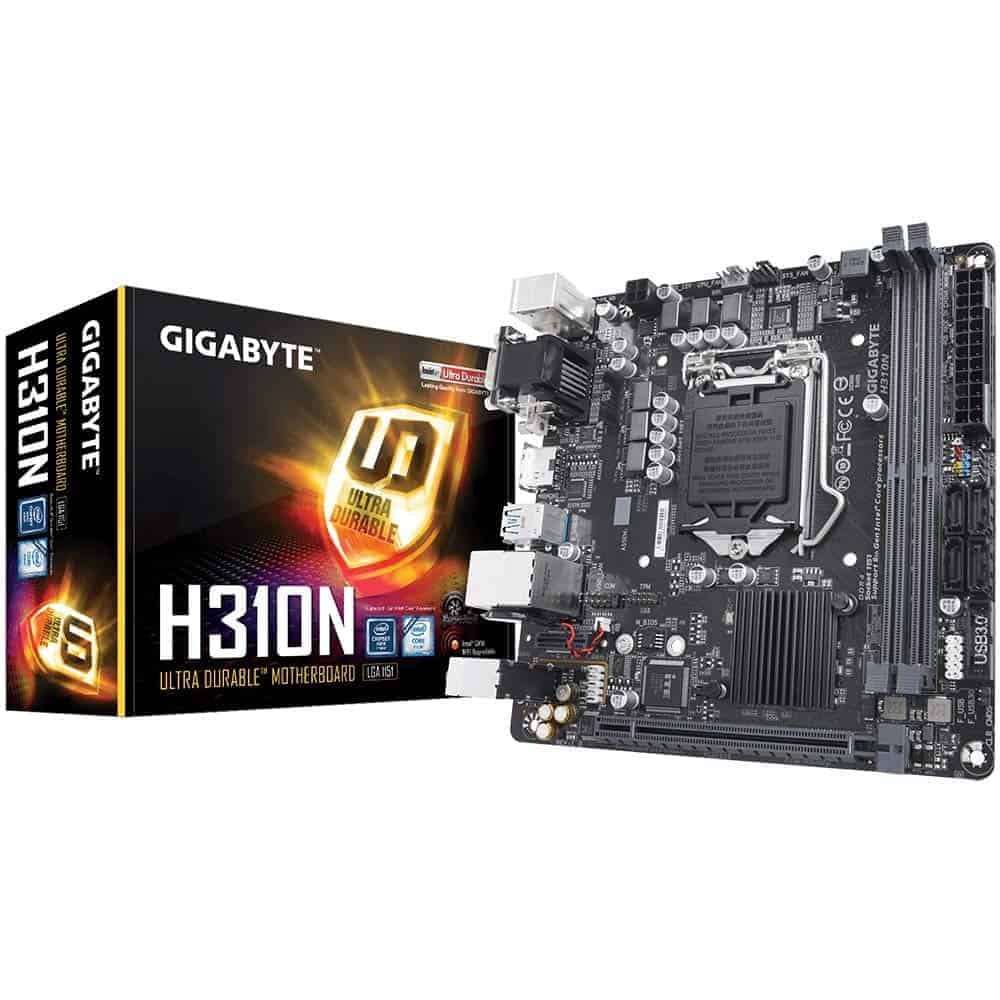 Gigabyte H310M-H HDMI and VGA Port Ultra Durable Motherboard with 8118  Gaming LAN, Anti-Sulfur Resistor, Smart Fan 5 – DATAMATION