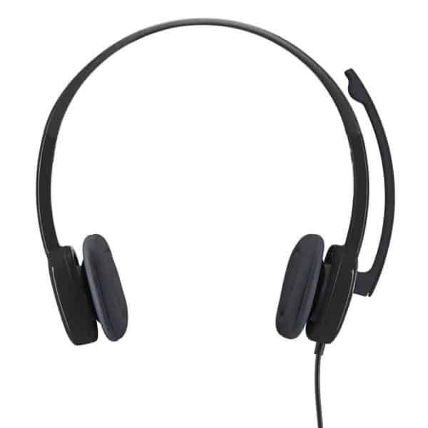 Logitech H151 Headset with Noise-Cancelling Boom Microphone,3.5 mm Analog Stereo,PC/Mac/Laptop - Black - Image 6