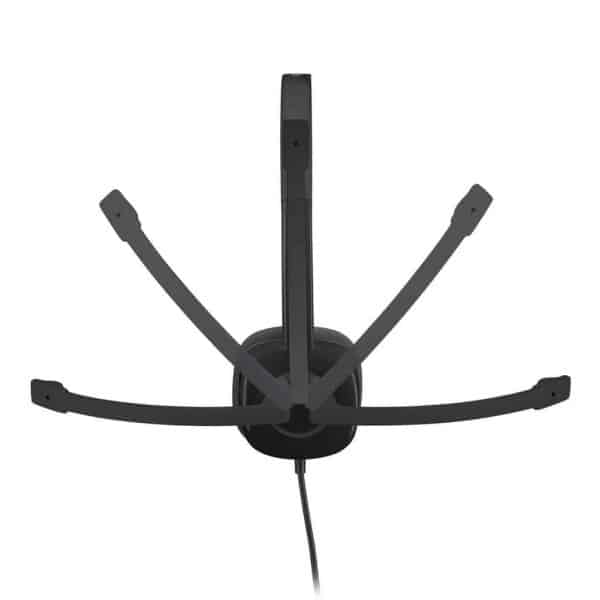 Logitech H151 Headset with Noise-Cancelling Boom Microphone,3.5 mm Analog Stereo,PC/Mac/Laptop - Black - Image 5