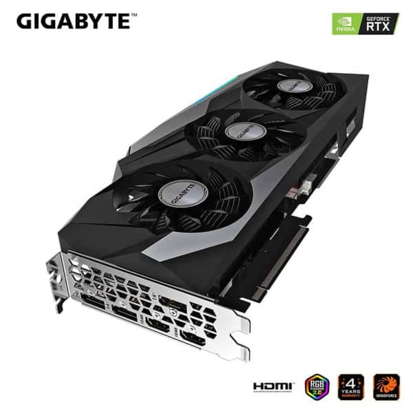 GIGABYTE GeForce GV-N3080GAMING OC-10GD Integrated with 320-bits Memory Interface, WINDFORCE 3X Cooling System, RGB Fusion 2.0 - Image 2