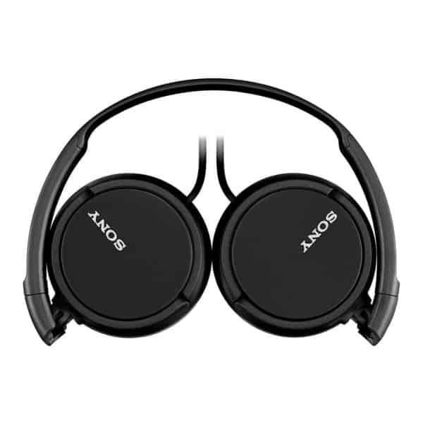 Sony MDR-ZX110AP Wired On-Ear Headphones with tangle free cable, 3.5mm Jack, Headset with Mic for phone calls and 1 Year Warranty - (Black) - Image 9