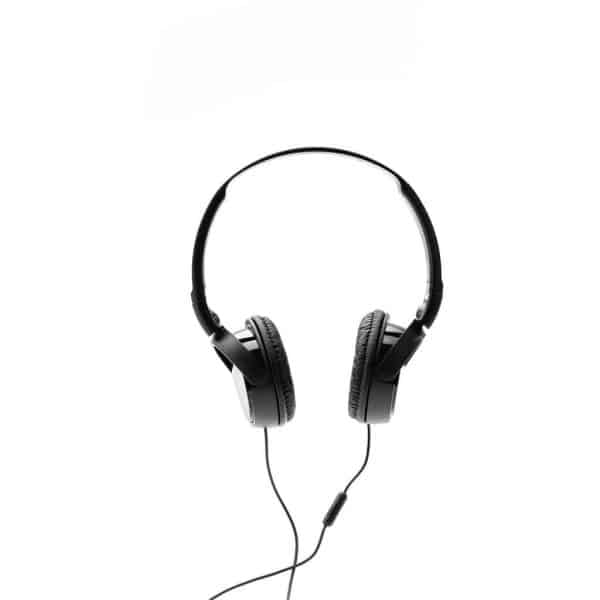 Sony MDR-ZX110AP Wired On-Ear Headphones with tangle free cable, 3.5mm Jack, Headset with Mic for phone calls and 1 Year Warranty - (Black) - Image 8