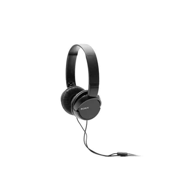 Sony MDR-ZX110AP Wired On-Ear Headphones with tangle free cable, 3.5mm Jack, Headset with Mic for phone calls and 1 Year Warranty - (Black) - Image 7
