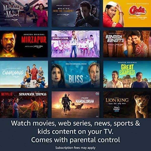 All-new Fire TV Stick Lite with Alexa Voice Remote Lite | Stream HD Quality Video | No power and volume buttons - Image 5