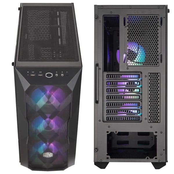 Cooler Master MasterBox TD500 Mesh Triple ARGB Mid Tower Gaming Cabinet with Dual 360mm Radiator Support and Crystalline Tempered Glass - Image 14