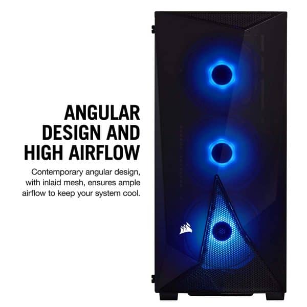 Corsair Carbide Series SPEC-Delta RGB Tempered Glass Mid-Tower ATX Gaming Case - Image 2