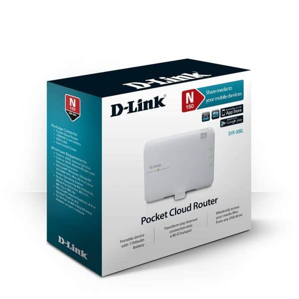 D-Link DIR-506L- Portable Wireless N150 Router - Image 2
