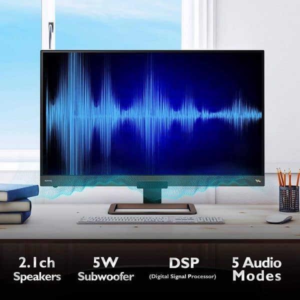 Benq EX2780Q 27" 2560x1440 2K QHD Resolution 144Hz IPS Display Monitor Built-in Speakers,HDMI,USB - Image 6