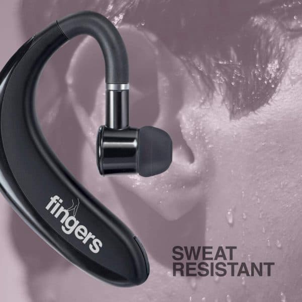 FINGERS Comfy MusiTalk BT6 Mono Stereo Bluetooth Earphones with Talktime of 13 Hours - India's First - Image 6