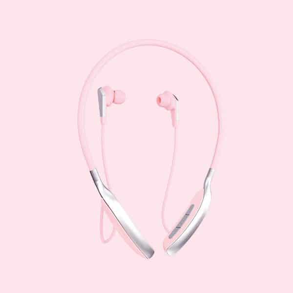 FINGERS Miss World Wireless Neckband Earphones (Up to 13 Hours Playback time with Bluetooth/Micro SD Dual Playback Mode | Silky Soft Ear Tips Specially Designed for Women - Image 9