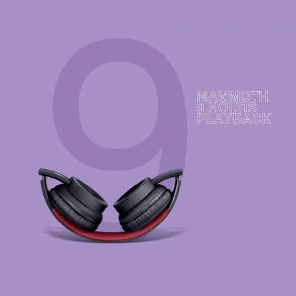FINGERS Rock-N-Roll H2 Bluetooth Wireless On-Ear Headset with Mic (Multi-Function) (recheck 3 colour) - Image 3