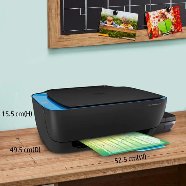 HP Ink Tank 419 WiFi Colour Printer, Scanner and Copier for Home/Office, High Capacity Tank (15,000 Black and 8000 Colour), Low Cost per Page (10p for B/W and 20p for Colour), Borderless Print - Image 5