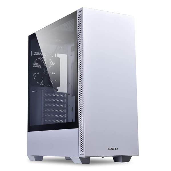 Lian Li LANCOOL 205 Mid-Tower ATX Computer Case with 2 x 120mm PWM Fans I Gaming Cabinet I LANCOOL 205 - White