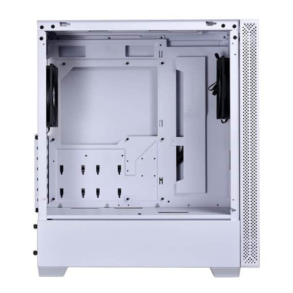 Lian Li LANCOOL 205 Mid-Tower ATX Computer Case with 2 x 120mm PWM Fans I Gaming Cabinet I LANCOOL 205 - White - Image 5