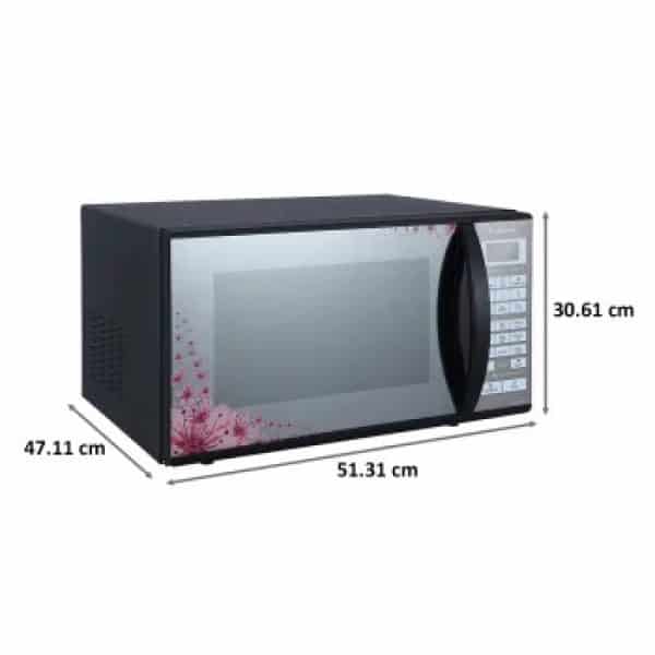 Panasonic 27 Litres Convection Microwave Oven (Floral Mirror Finish, NN-CT64LBFDG, Floral Mirror Finish) - Image 3