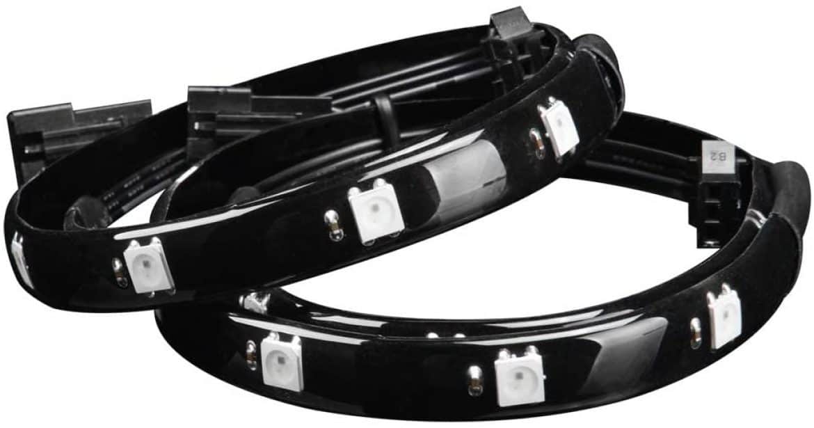 Deepcool RGB 200 Pro Addressable RGB Color LED Strips 2 X 350mm for Computer Chasis - Image 2
