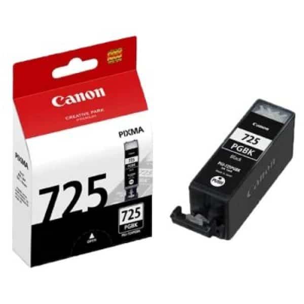 Canon Inkjet Cartridge (PGI 725 BK, Black)
