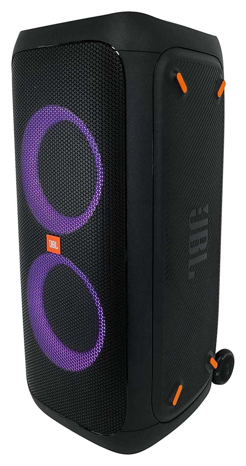 JBL Partybox 310 Portable Rechargeable Bluetooth RGB LED Party Box Speaker  | DATAMATION