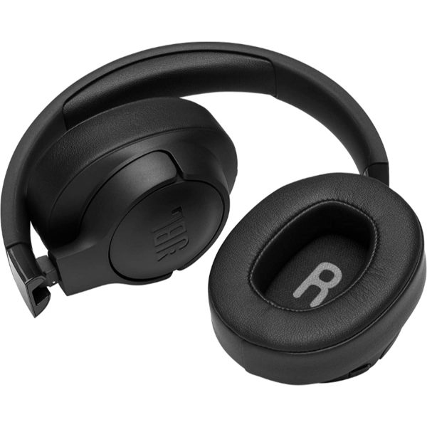 JBL Tune 700BT by Harman, 27-Hours Playtime with Quick Charging, Wireless Over Ear Headphones with Mic, Dual Pairing, AUX & Voice Assistant Support for Mobile Phones (Black) - Image 3
