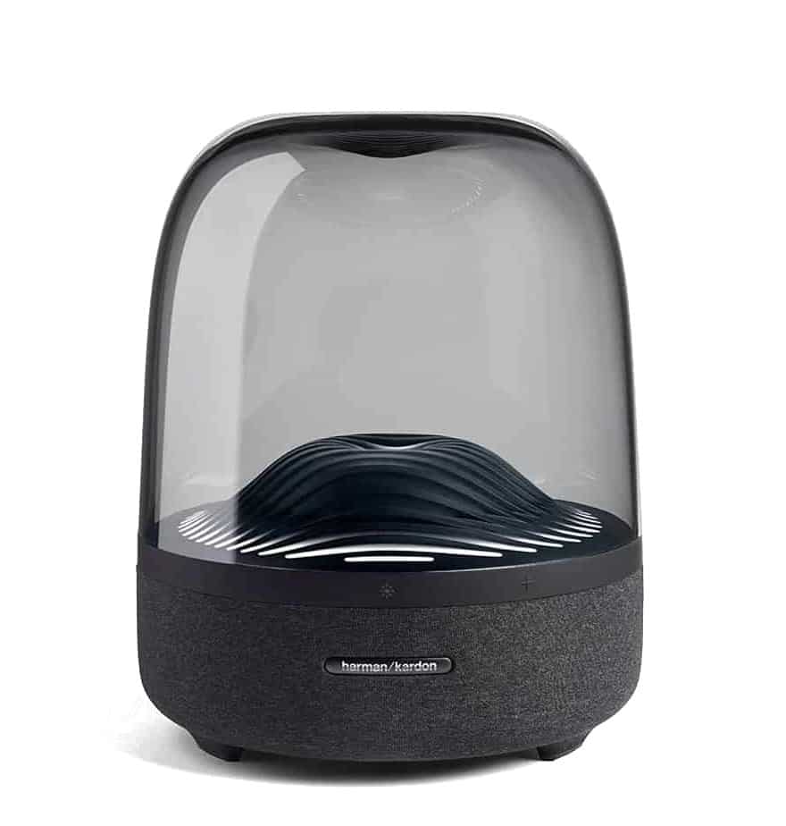 Harman Kardon Aura Studio 3 Bluetooth Speaker with 360 Degree Sound and  Ambient Light Effects | DATAMATION