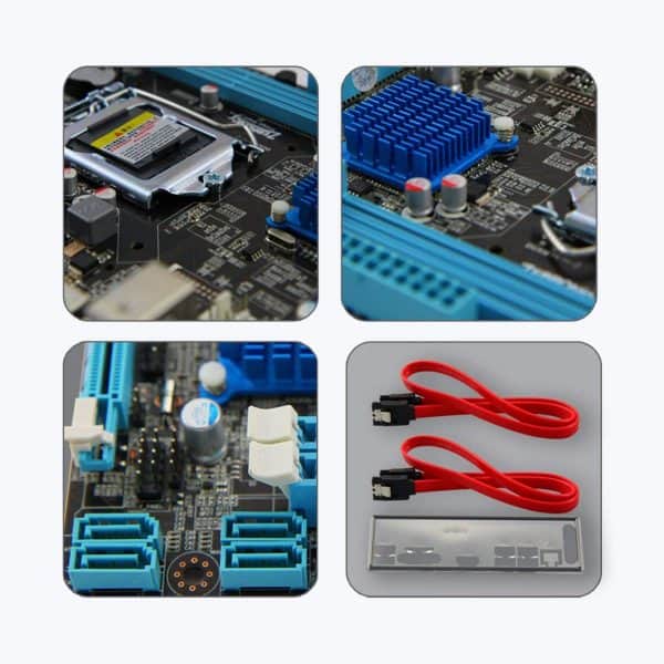 ZEBRONICS H81 LGA 1150 Socket Motherboard - Image 4