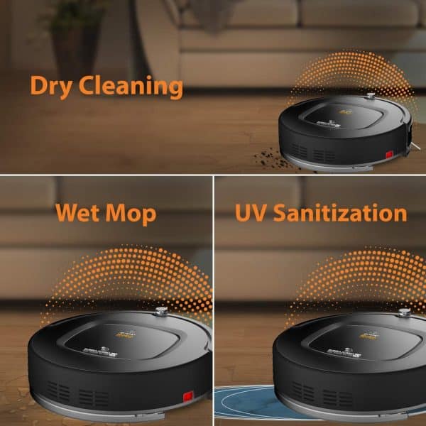 Eureka Forbes Robo Vac N Mop Robotic Vacuum Cleaner with UV Sanitization from Eureka Forbes - Image 4