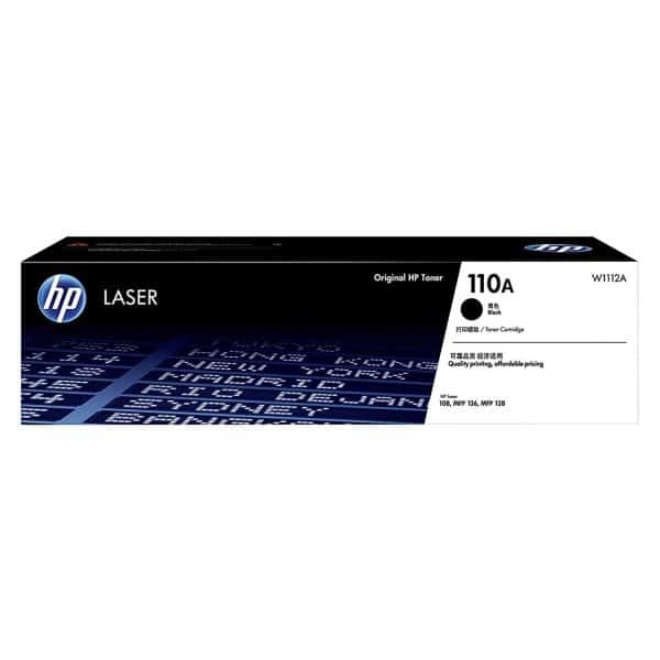 HP 110A Black Original Laser Toner Cartridge W1112A