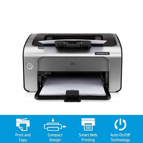 HP Laserjet P1108 Single Function Monochrome Laser Printer - Image 8