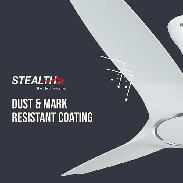 Havells Stealth Air 1250mm Dust Resistant Ceiling Fan - Image 2