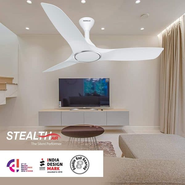 Havells Stealth Air 1250mm Dust Resistant Ceiling Fan - Image 5