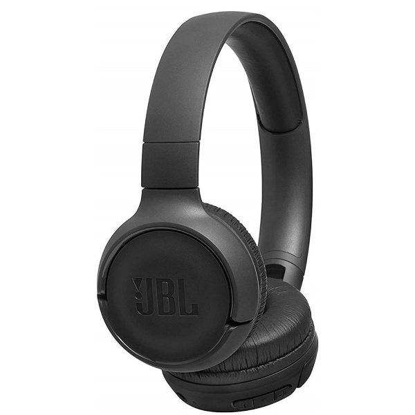 JBL Tune 500BT by Harman Powerful Bass Wireless On-Ear Headphones with Mic, 16 Hours Playtime & Multi Connect Connectivity