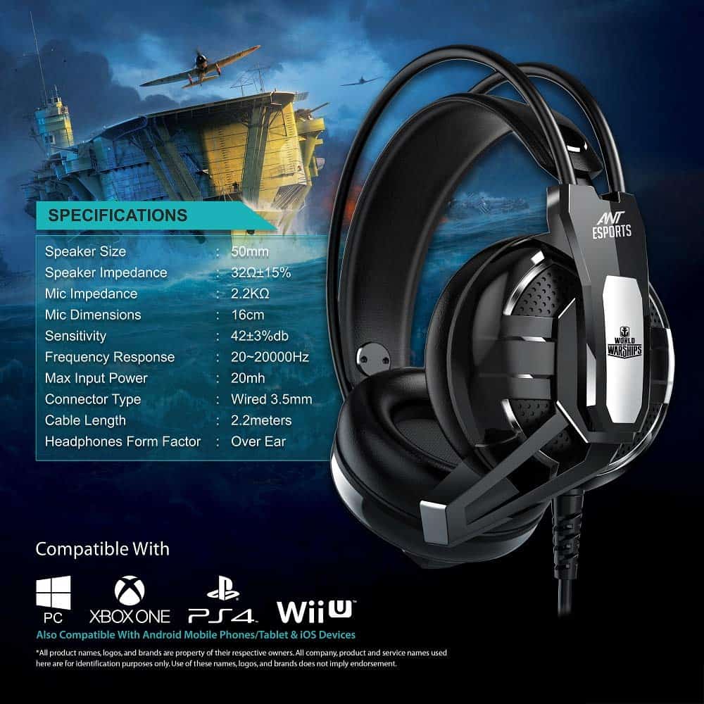 Mobile phone online gaming headset