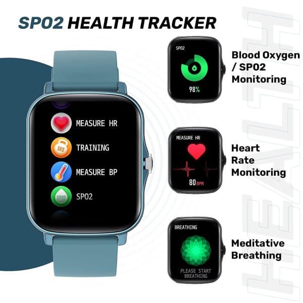 Fire-Boltt Beast SpO2 1.69” Largest Display Full Touch Smart Watch - Blood Oxygen Monitoring, Heart Rate Monitor - Image 7