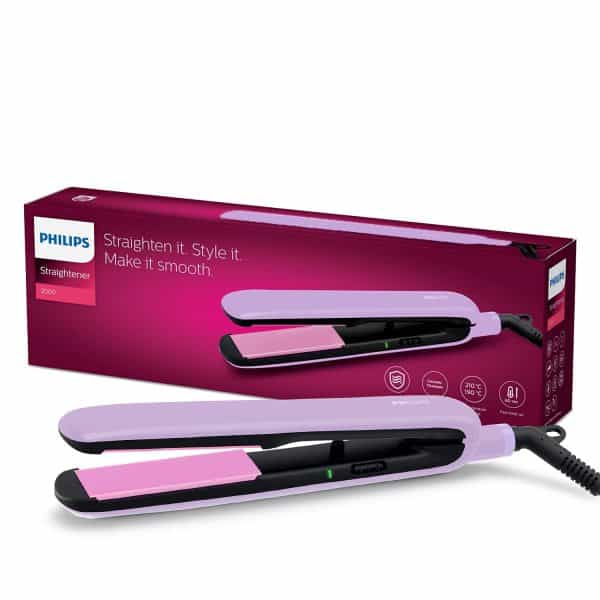 Philips BHS393/40 Straightener with SilkProtect Technology. Straighten, curl, suitable for all hair types.