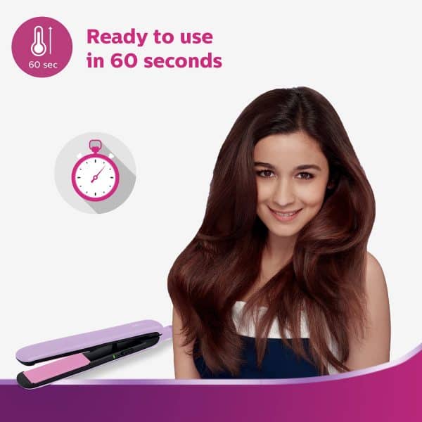 Philips BHS393/40 Straightener with SilkProtect Technology. Straighten, curl, suitable for all hair types. - Image 7