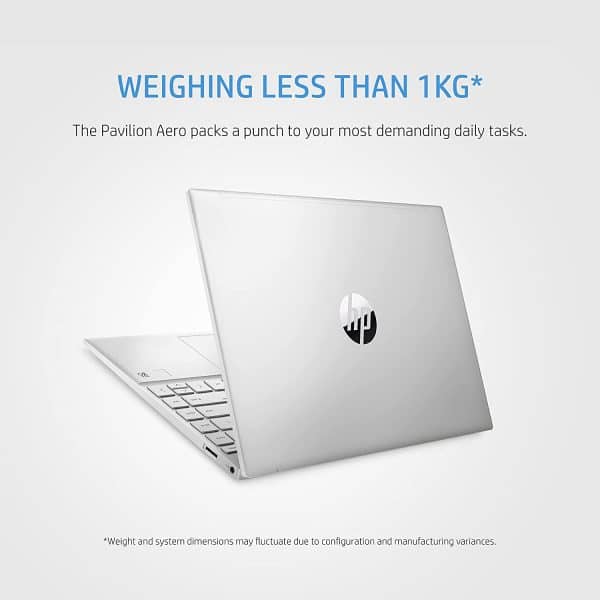 HP Pavilion Aero Ultra Thin & Light 13.3-inch(33.8 cm) WUXGA Laptop (Ryzen 5-5600U/16GB RAM/512GB SSD/Windows 10/MS Office/Natural Silver/0.97 Kg), 13-be0030AU - Image 2