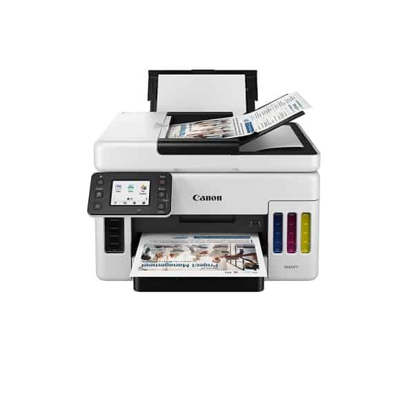 Canon MAXIFY GX6070 All-in-One Wireless Ink Tank (Colour) Business Printer for High Volume Document Printing - Image 3