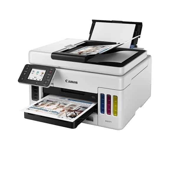 Canon MAXIFY GX6070 All-in-One Wireless Ink Tank (Colour) Business Printer for High Volume Document Printing - Image 2