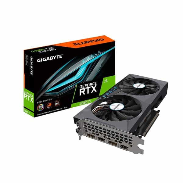 Gigabyte Nvidia GeForce RTX™ 3060 Ti Eagle OC 8GB GDDR6 Graphics Card ( GV-N306TEAGLE OC-8GD)
